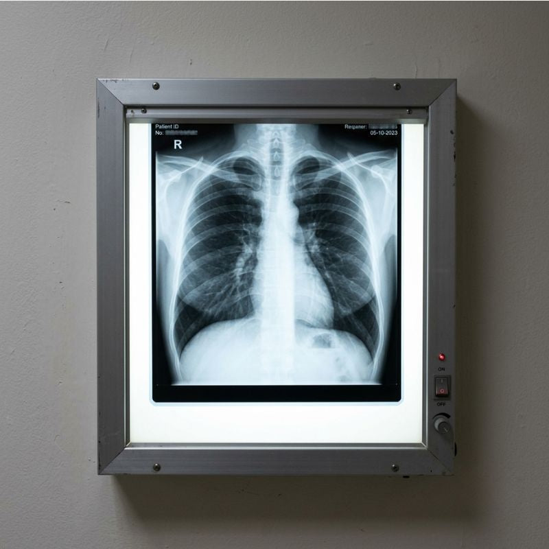 LED X ray viewer box comparison showing light for clinic & hospital products supplier bulk order available at Medfy Mart Shop now