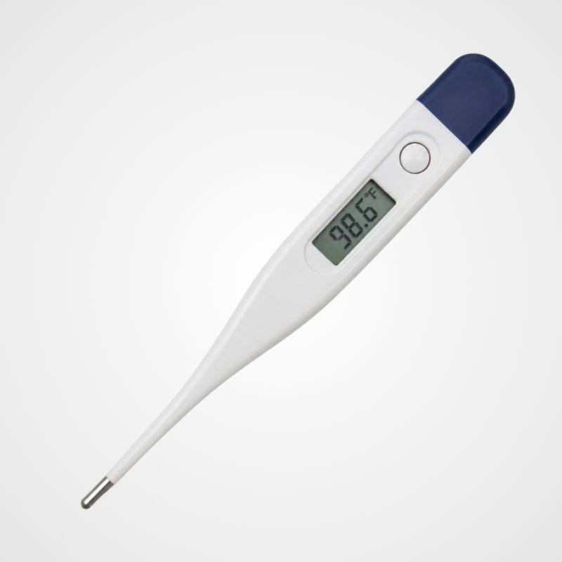Digital and infrared thermometer for temperature measurement