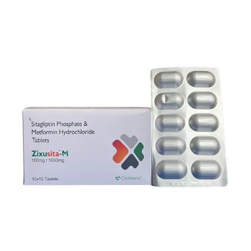 Sitagliptin 100mg and Metformin 1000mg> Strips Medicine