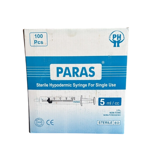 5ml  Syringe With 24G Needle > Syringe & Needle
