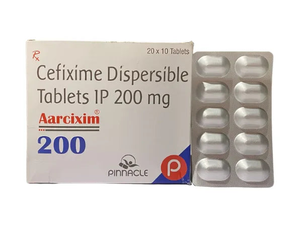 Cefixime 200mg Dispersible tab > Strip Medicine