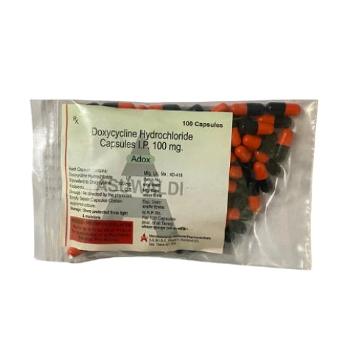 Doxycycline HCl 100mg > Loose Pack