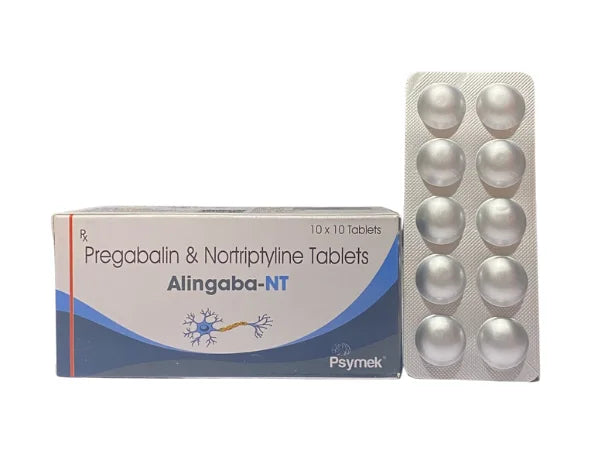 Pregabalin75mg and Nortriptyline 10mg Tablets > Strip Medicine