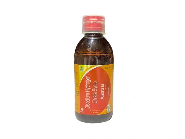 Disodium Hydrogen Citrate 1.4gms Oral Syrup 100ml > Syrups & Solutions