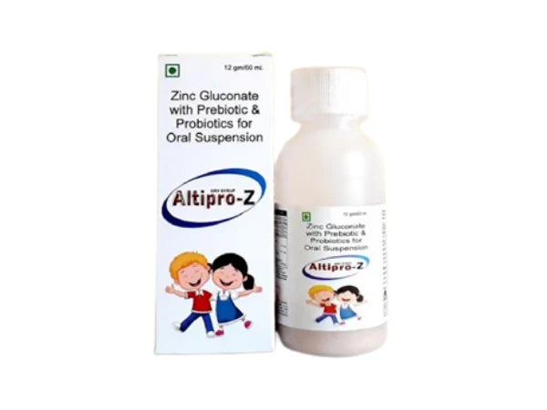 Zinc Gluconate 17mg with Prebiotics and Probiotics for Oral Suspension  > Syrups & Solutions