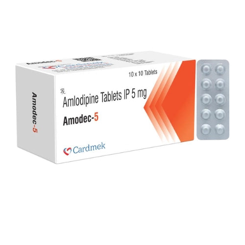 Amlodipine 5mg > Strip Medicine