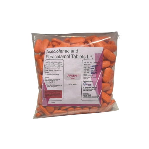 Aceclofenac 100 mg and Paracetamol 325 mg > Loose Pack