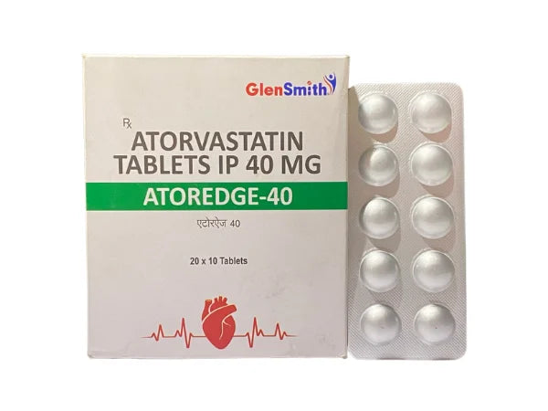 Atorvastatin 40mg Tablets > Strip Medicine