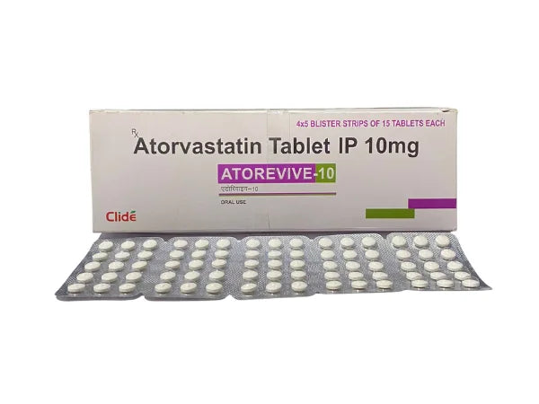 Atorvastatin 10mg Tablets > Strip Medicine