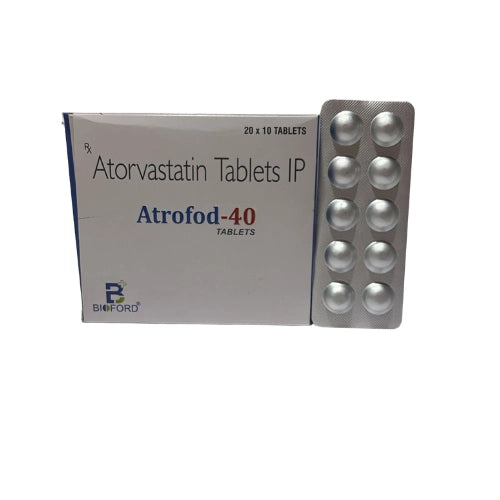 Atorvastatin 40mg Tablets > Strip Medicine