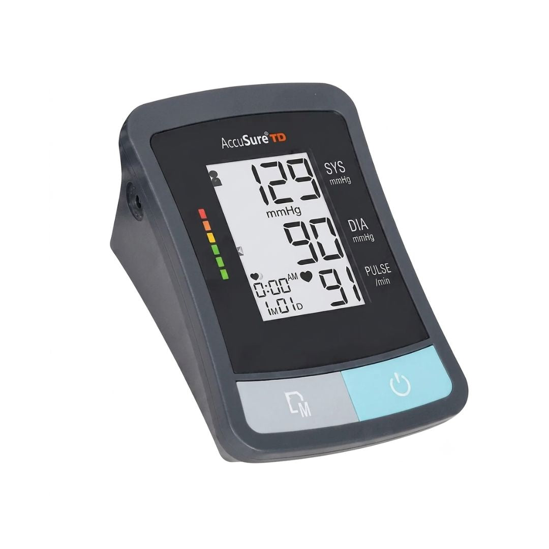 AccuSure Blood Pressure Monitoring Machine TD Automatic Upper Arm Digital BP Monitor