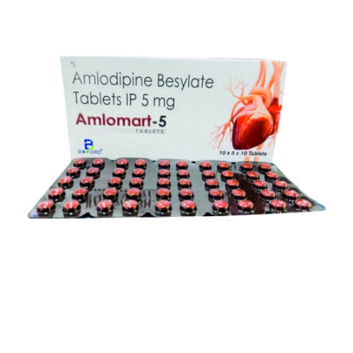 Amlodipine 5mg > Strip Medicine