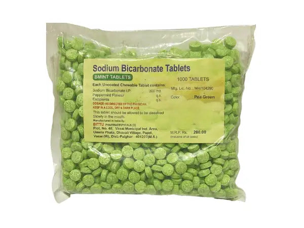Sodamin - Sodium  Bi-Carbonate 300mg and Peppermint Oil > Loose Pack