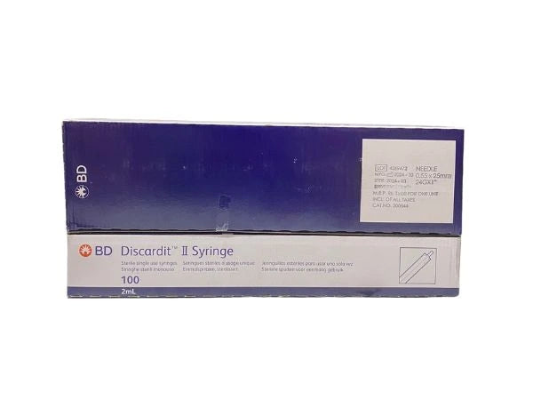 2ml  Syringe With 24G Needle > Syringe & Needle