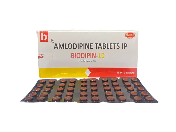 Amlodipine 10mg Tablets > Strip Medicine