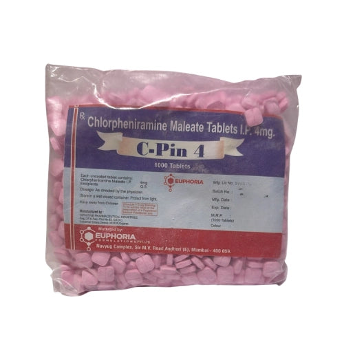 Chlorpheniramine Maleate 4mg Tablets > Loose Pack
