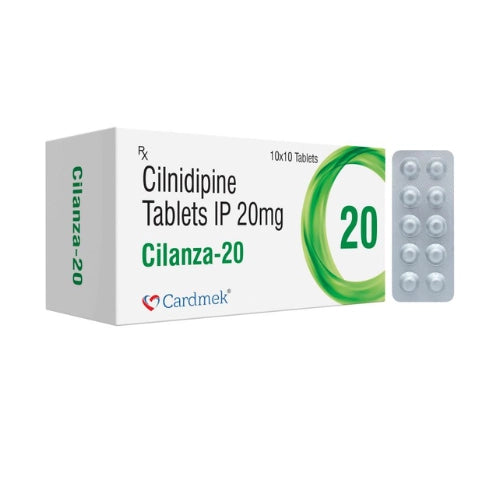 Cilnidipine 20mg > Strip Medicine