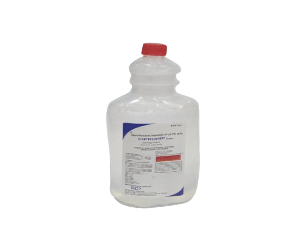 Ciprofloxacin 100ml > IV Fluid