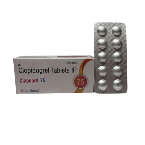 Clopidogrel 75 mg > Strip Medicine