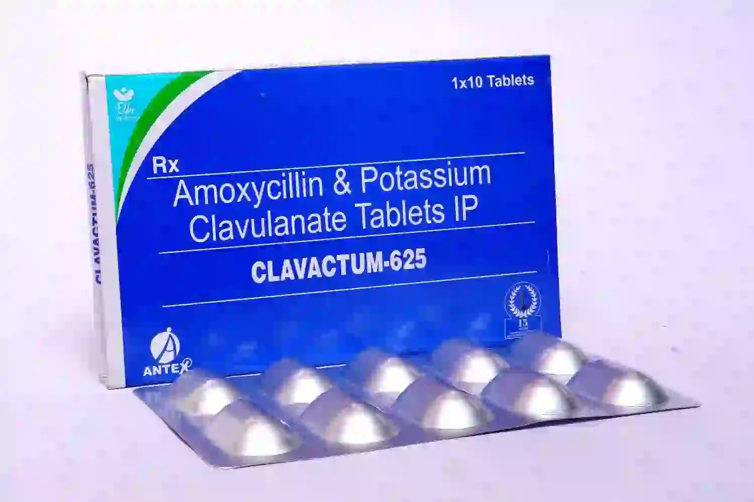 Amoxycillin 500 mg and Potassium Clavulanate 125 mg Tablet 625mg > Strip Medicine
