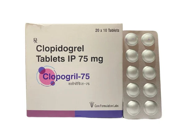 Clopidogrel 75 mg > Strip Medicine