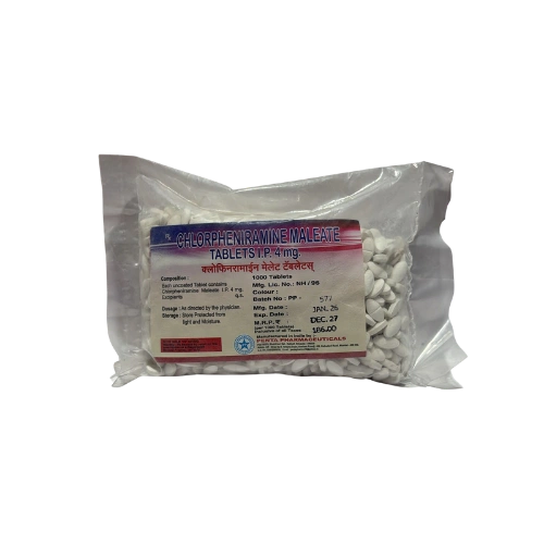Chlorpheniramine Maleate 4mg Tablets > Loose Pack
