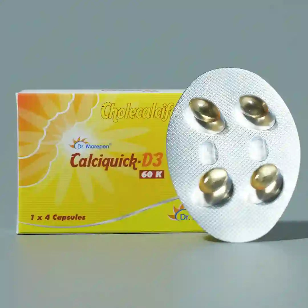 Cholecalciferol Softgel Capsules 60K > Strip Medicine