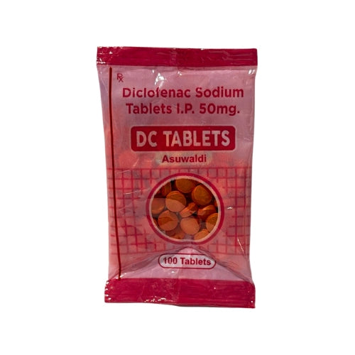 Diclofenac Sodium 50mgTablets > Loose Pack