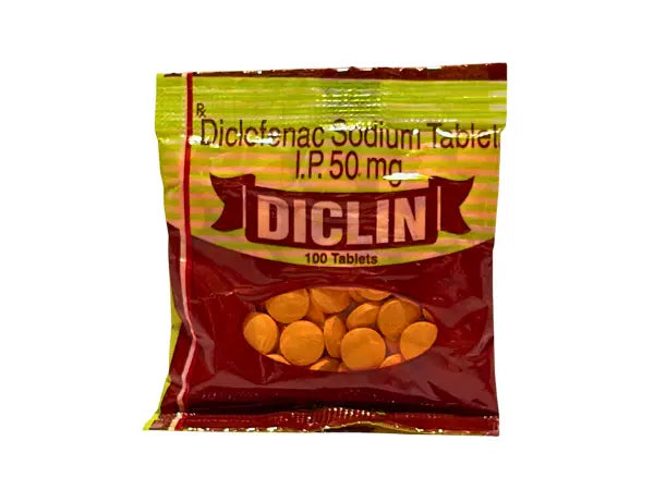 Diclofenac Sodium 50mgTablets > Loose Pack