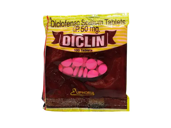 Diclofenac Sodium 50mgTablets > Loose Pack