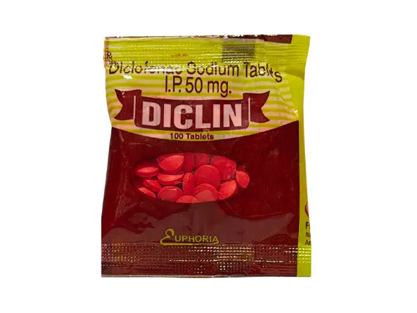 Diclofenac Sodium 50mgTablets > Loose Pack