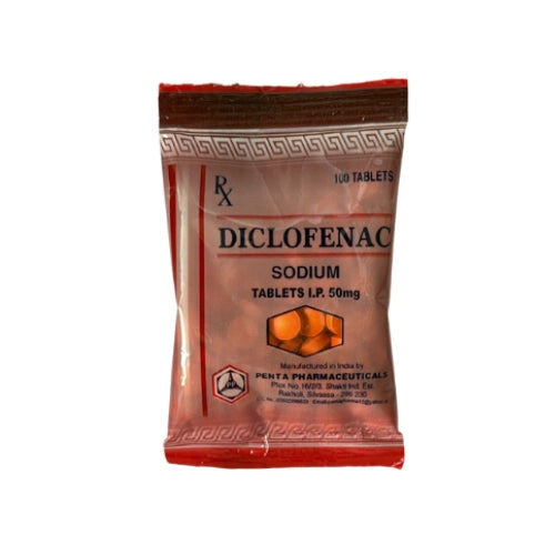Diclofenac Sodium 50mgTablets > Loose Pack