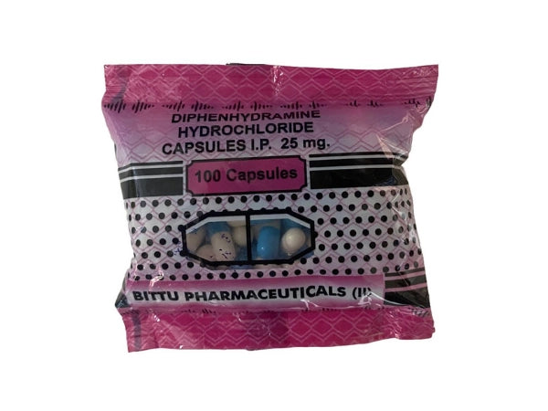 Diphenhydramine Capsules > Loose Pack