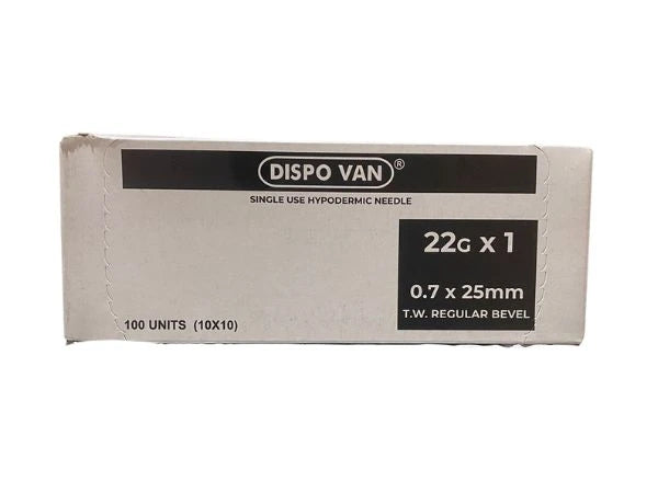 Needle 22G > Syringe & Needle
