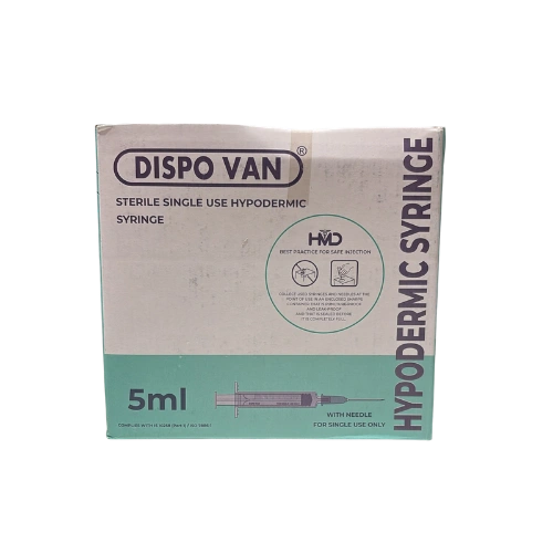 5ml  Syringe With 24G Needle > Syringe & Needle