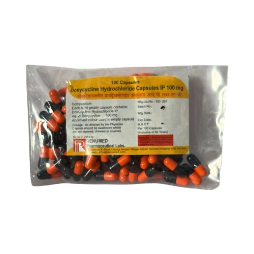 Doxycycline HCl 100mg > Loose Pack