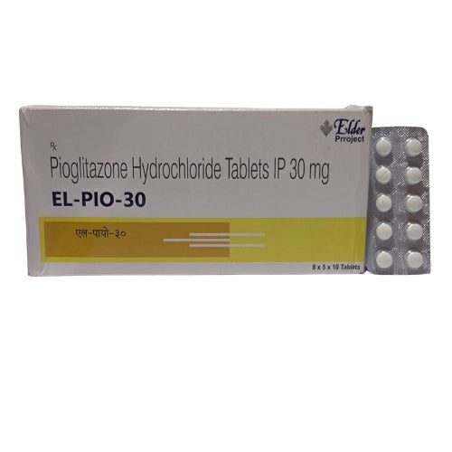 Pioglitazone 30mg Tablet > Strip Medicine