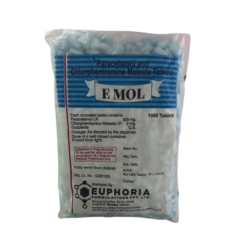 Anti-Cold - Paracetamol 325mg and Chlorpheniramine Maleate 2mg > Loose Pack