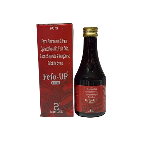 Haematinic Syrup Of Iron , Folic , Vitamin B12 , Manganese and Copper  > Syrups & Solutions