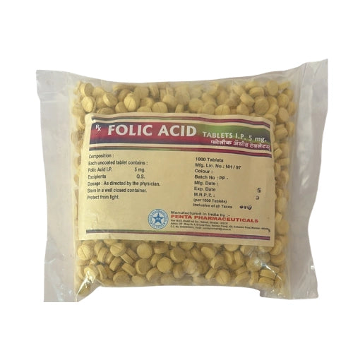 Folic Acid 5mg > Loose Pack
