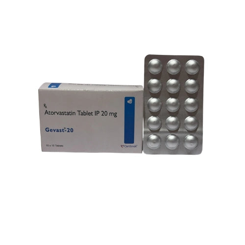 Atorvastatin 20mg Tablets > Strip Medicine