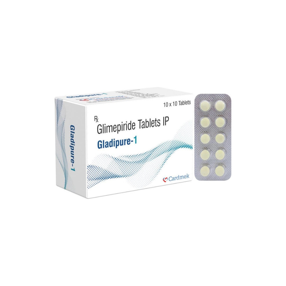 Glimepiride 1mg > Strip Medicine