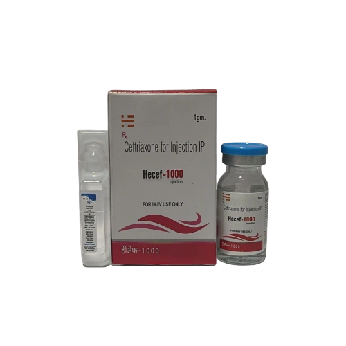 Ceftriaxone 1000mg Injection > Injectables