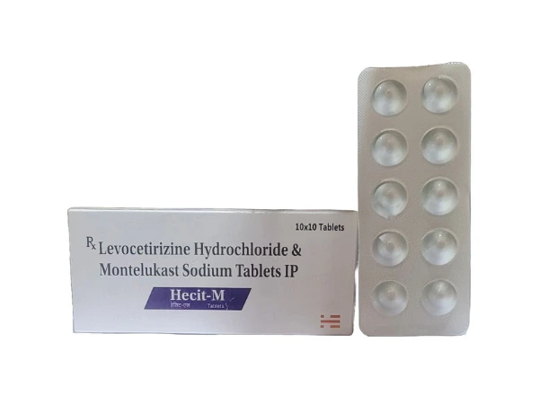 Levocetirizine 5mg and Montelukast 10mg Tablet > Strip Medicine