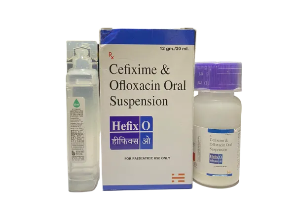 Cefixime 50 mg and Ofloxacin 50 mg Oral Suspension > Syrups & Solutions