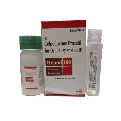 Cefpodoxime Proxetil 100mg Oral Suspension I.P. > Syrups & Solutions
