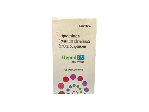Cefpodoxime 50 mg and Potassium Clavulanate 31.25 mg Oral Suspension > Syrups & Solutions