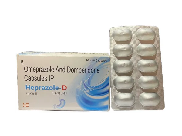 Omeprazole 20mg and Domperidone 10mg > Strip Medicine