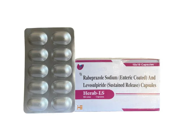 Rabeprazole Sodium (Enteric Coted) Levosulpiride 75mg (Sustained Release) > Strip Medicine
