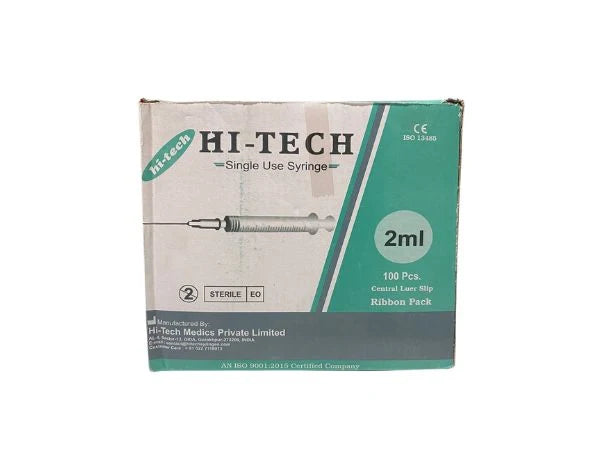 2ml  Syringe With 24G Needle > Syringe & Needle
